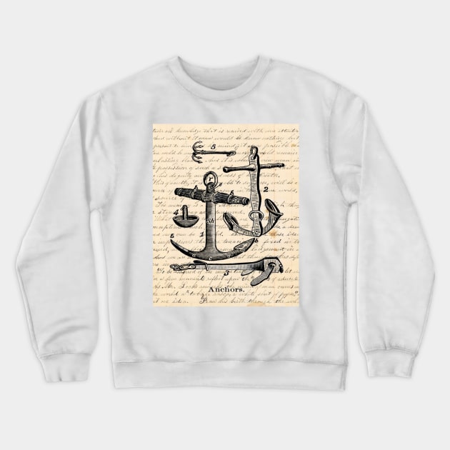 Anchors Away Crewneck Sweatshirt by missdebi27